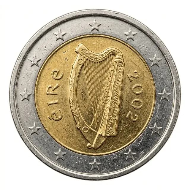 Irish €2 Obverse