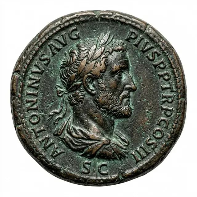 Roman Sestertius Obverse