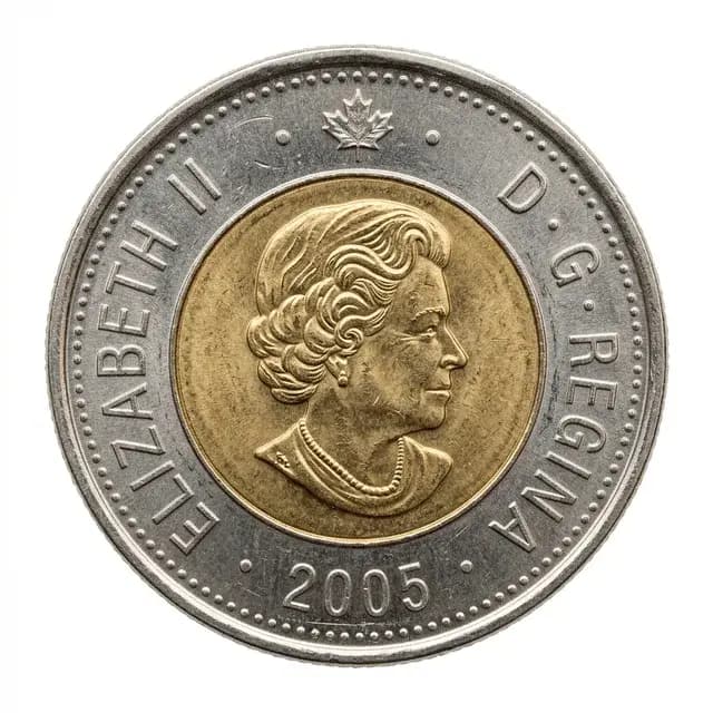 Canadian $2 Toonie Obverse